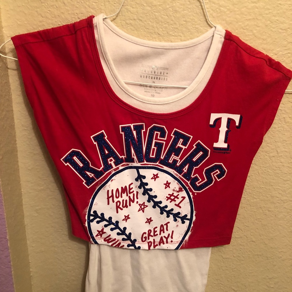 TEXAS RANGERS GIRLS T SHIRT